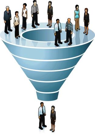 Landing pages filteren de leads uit uw websitebezoekers