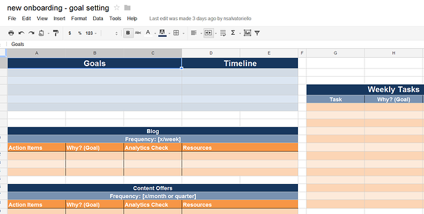 New Hubspot Consulting and Ongoing Planning Tool
