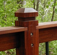 Ipe Rail Wood | Ipe Railing | Ipe Deck Railing