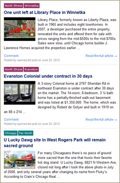 Blog excerpts