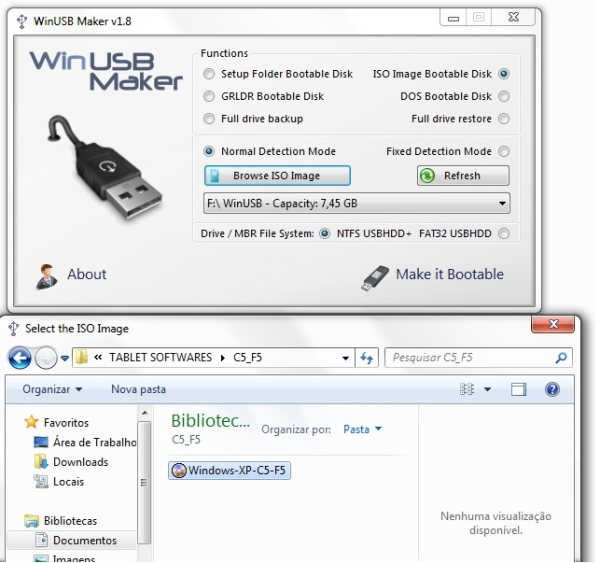 Como instalar windows XP tablet