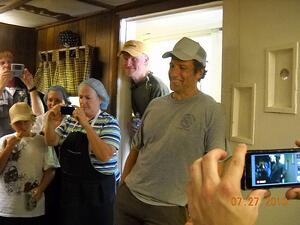 Mike Rowe at Hughes Delaware Maid Scrapple on Dirty Jobs