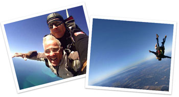 Skydiving testimonial