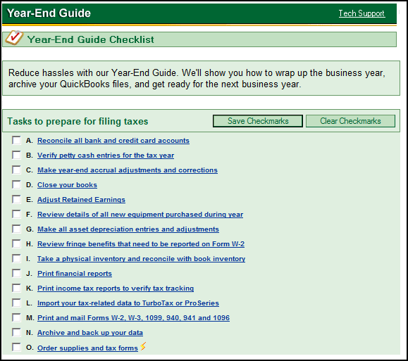 Fast Easy Accounting 206-361-3950 Contractors Bookkeeping Services QuickBooks Year End Guide Checklist Page 1 Screen-Capture