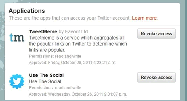 twitter security
