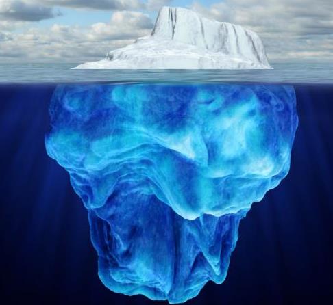 legacy infrastructure as an iceberg