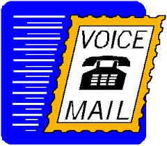 voice mail message