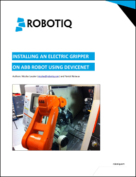robot gripper electric gripper abb robot