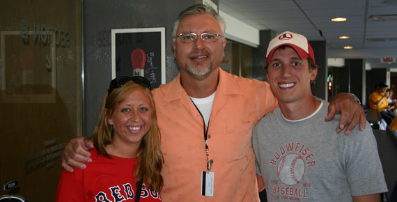 Ron Kittle with BLT guests Ron Kittle with BLT guests