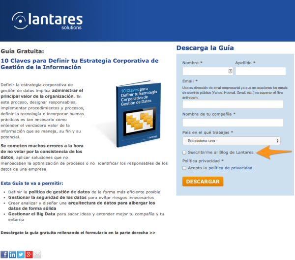 Un truco para aumentar un 135% el número de suscriptores de tu blog