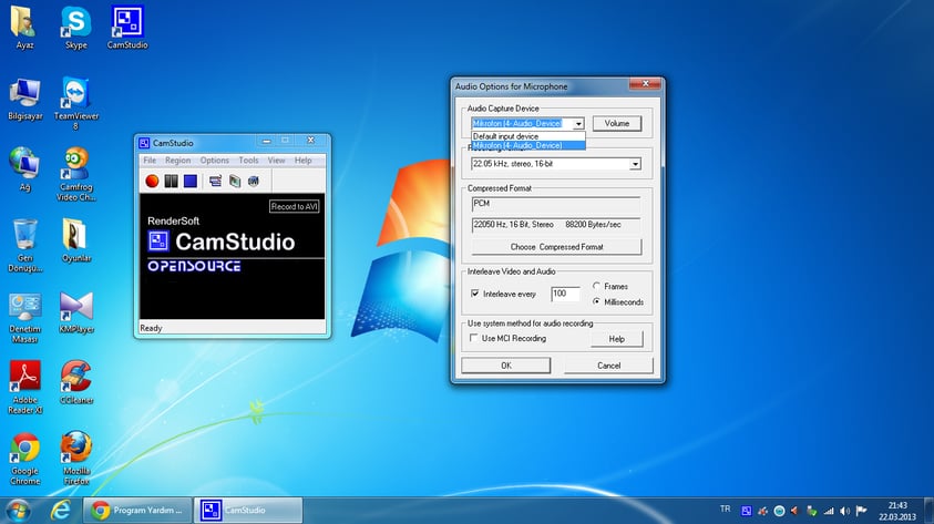 camstudio herramienta para videotutoriales