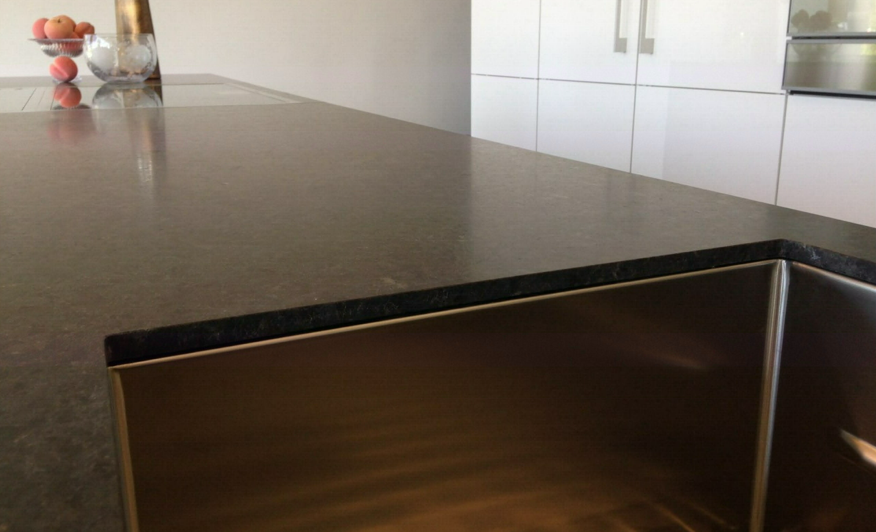 ... of kitchen countertops is shrinking. Photo courtesy of Polycor