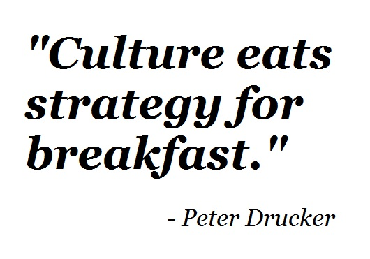 Culture eats strategy for breakfast