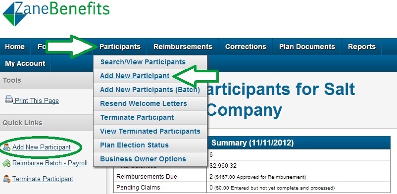 implementation step 1 enroll employees