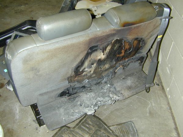 Smoke Damaged Chevy