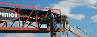 ELRUS conveyor maintenance, conveyor belt training, aggregate equipment