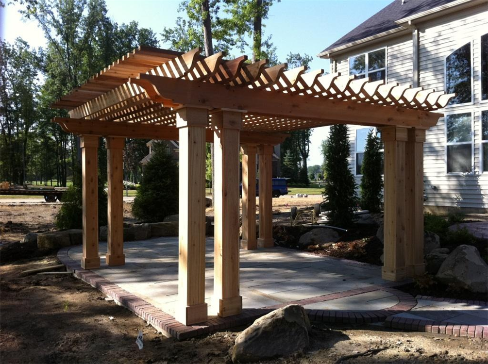 Cedar Pergola Plans Free Download PDF Woodworking Cedar arbor plans 