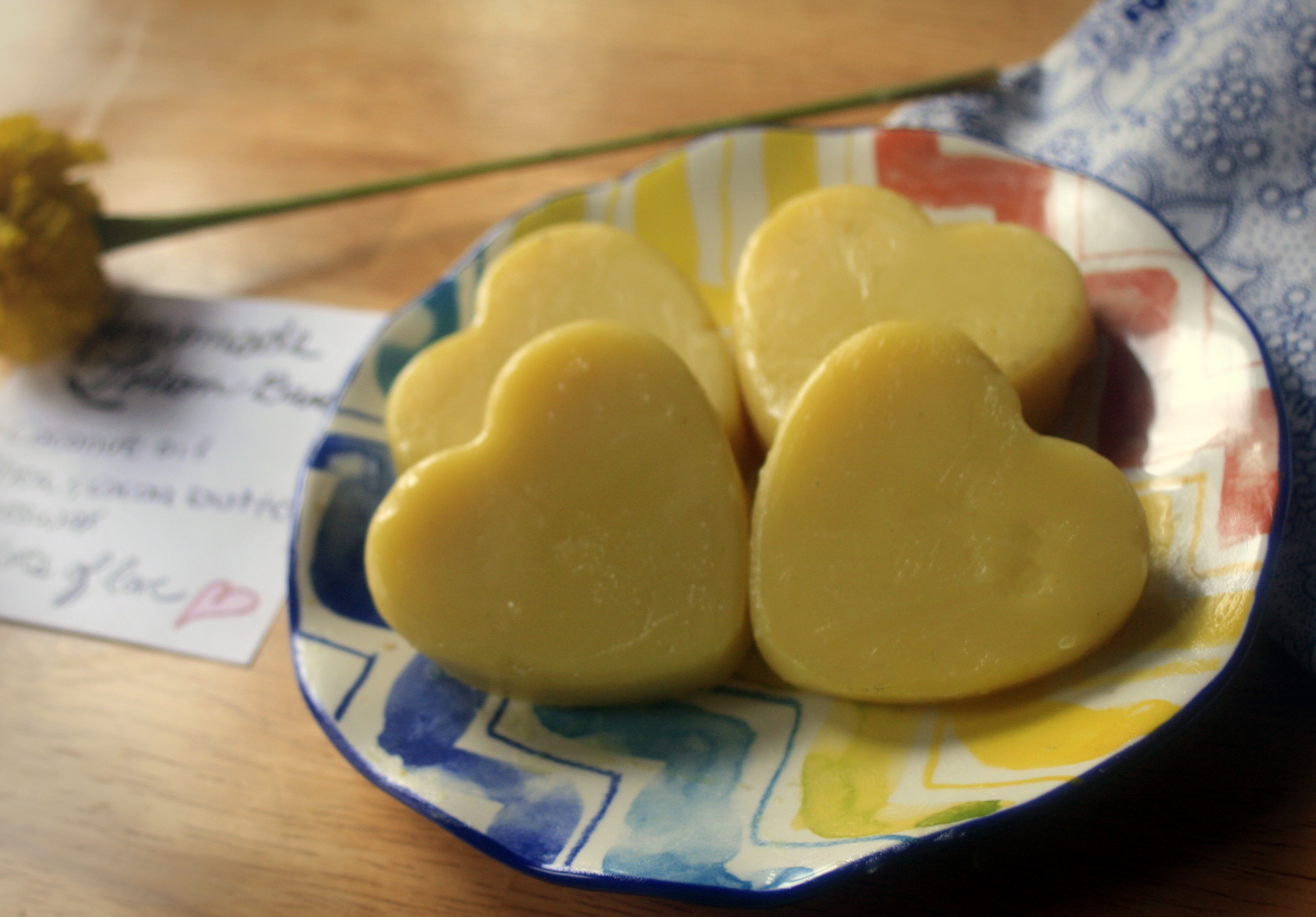 Simple Homemade Lotion Bars with