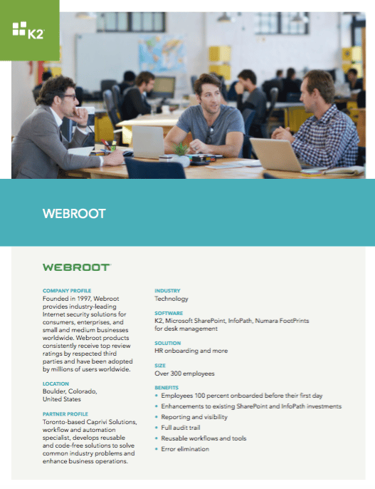 Case Study: Webroot