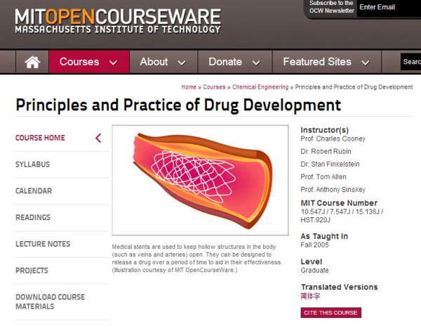 MIT Open Course