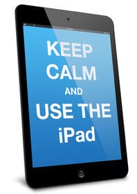 ipad keep calm