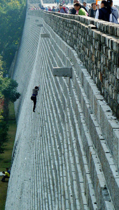 china business development scale the wall