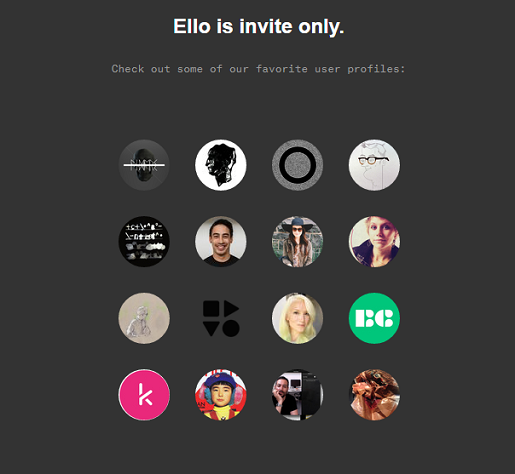 new social network ello