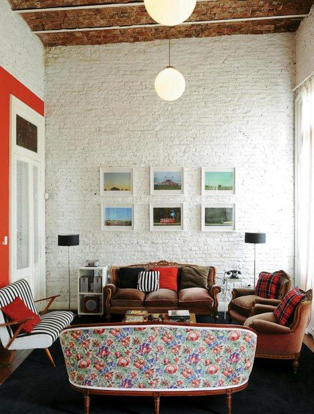 Brick Is The New Black Painted That Painted White Brick Patio