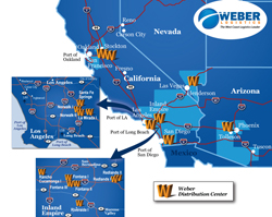 click for a larger view Southern California 3PL Services – Warehousing and Trucking