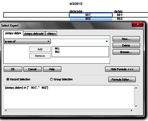 crystal reports help crystal reports help