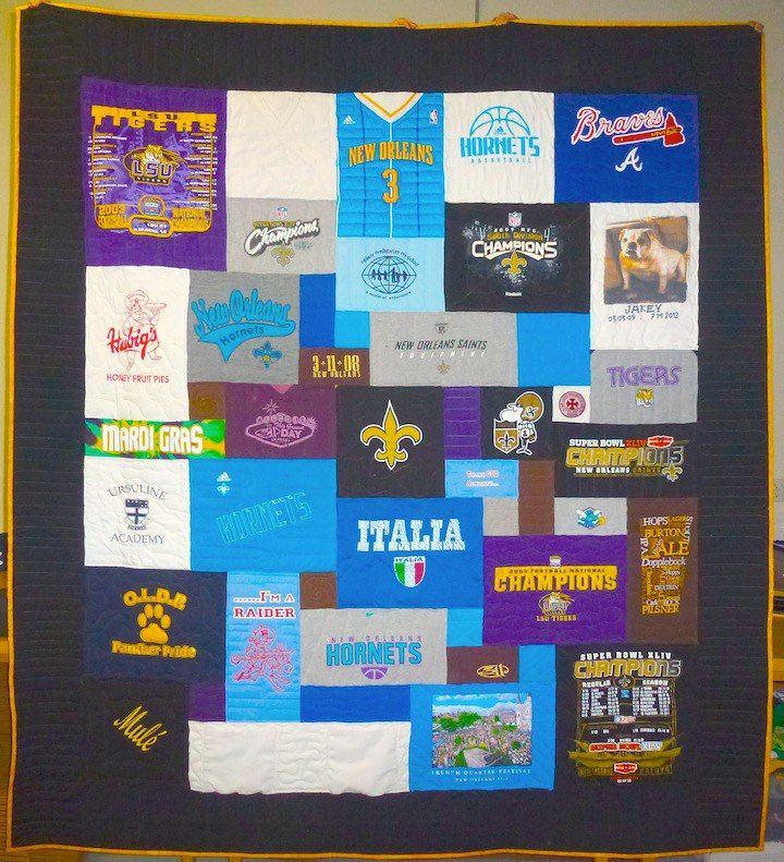 Adding a Border to a Tshirt Quilt