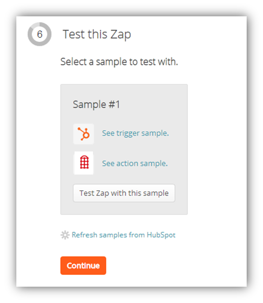 Test Zap