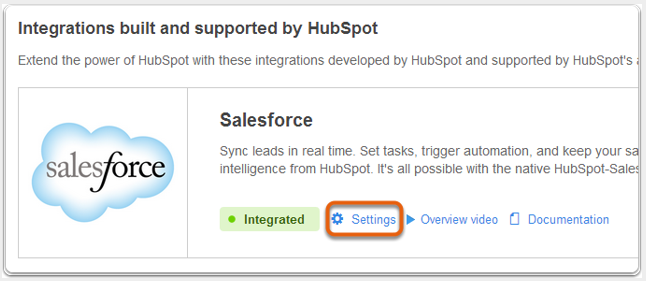 Salesforceの設定