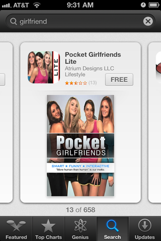 Pocket girlfriend app, Whipp list of crazy apps, Pocket girlfriend whipp