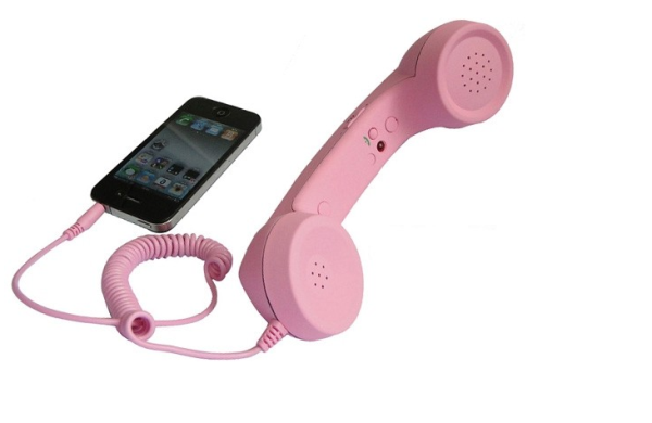 retro iphone, iphone landline, iphone handset, Whipp retro gift ideas, college gift ideas