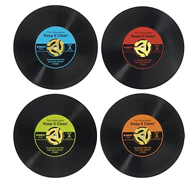 record coaster,Retro gifts, Whipp gift ideas