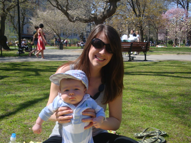 Me and Em in the Park Me and Em in the Park