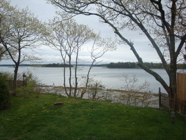 Backyard View of Casco Bay 