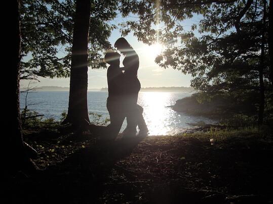 James' Proposal camping proposal, engagement