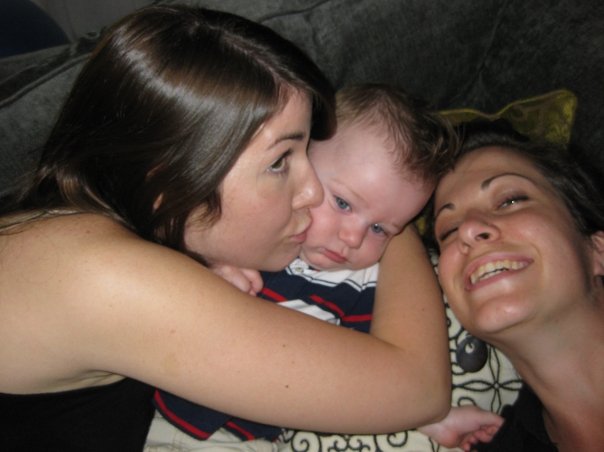 party pic with Aunt LuLu Party pic with Aunt LuLu