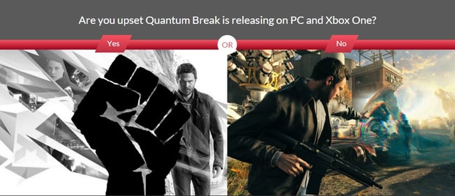 Are you upset Quantum Break is releasing on PC and Xbox One?