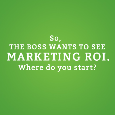 how to measure marketing roi