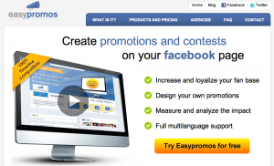 Easy Promos Facebook Contest App