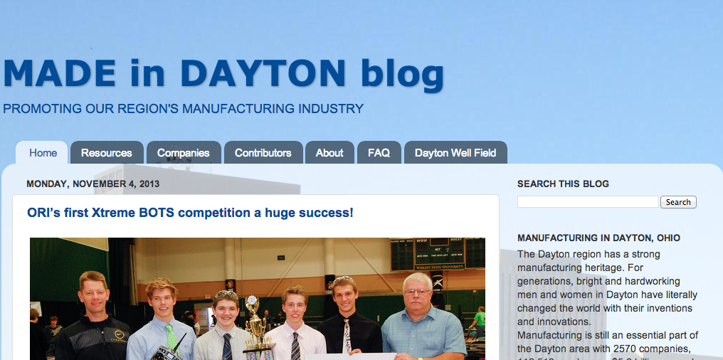 Made in Dayton Blog