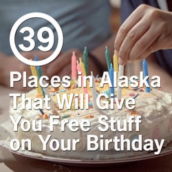 Stores that give you free stuff on your birthday ♫ Happy birthday to you / happy birthday to you / here have a bunch of food and coffee and stuff you don't have to pay foooooooooor / happy birthday to you ♫.