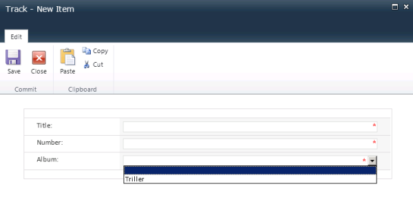 InfoPath Sub Form