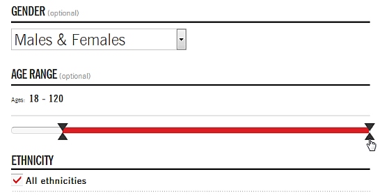 Role Options - Gender, Age, and Ethnicity Role Options - Gender, Age, and Ethnicity