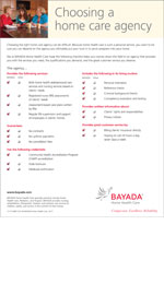 Home care checklist