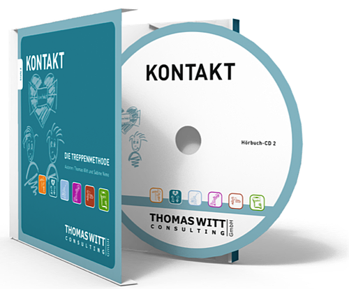 Hörbuch-CD Kontaktphase im Möbelverkauf, Treppenmethode Thomas Witt