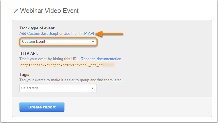 Evento HTTP API